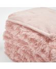Sienna Fluffy Weighted Blanket - Blush