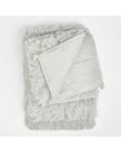 Sienna Fluffy Weighted Blanket - Silver