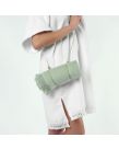 Sienna Tassel Beach Towel Bag - Sage