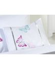 Tobias Baker Boudoir White with Butterfly Print Filled Cushion - 30 x 40 cm