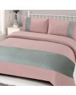 Brentfords Pinsonic Duvet Cover Bedding Set, Blush Pink - Super King