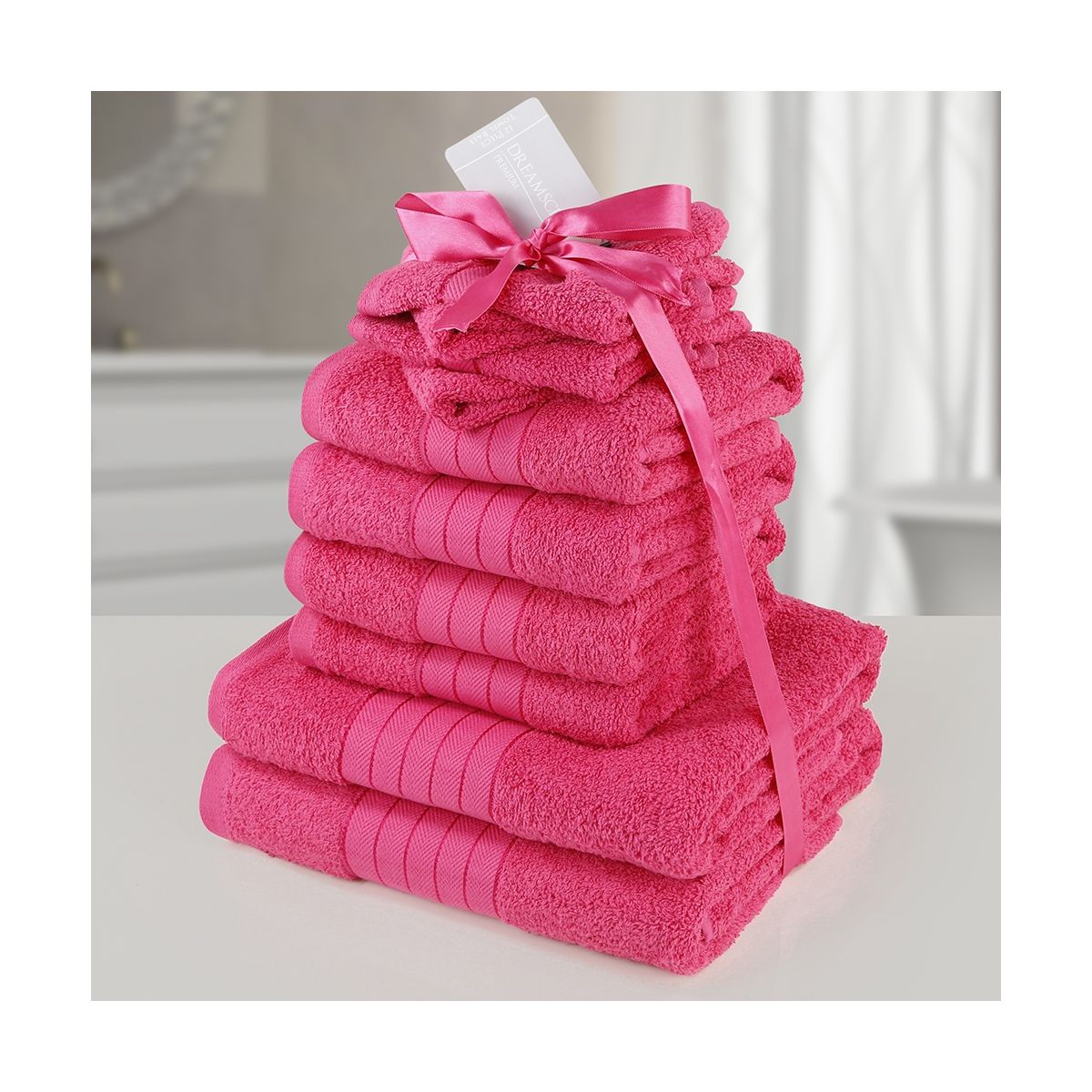 Dreamscene Towel Bale 10 Piece - Pink