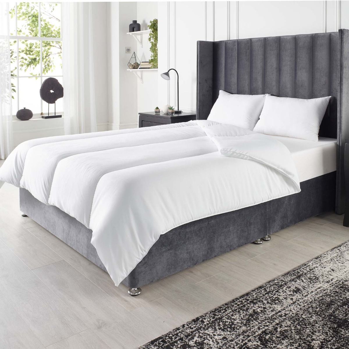 Downland Deep Sleep 13.5 Tog Duvet White