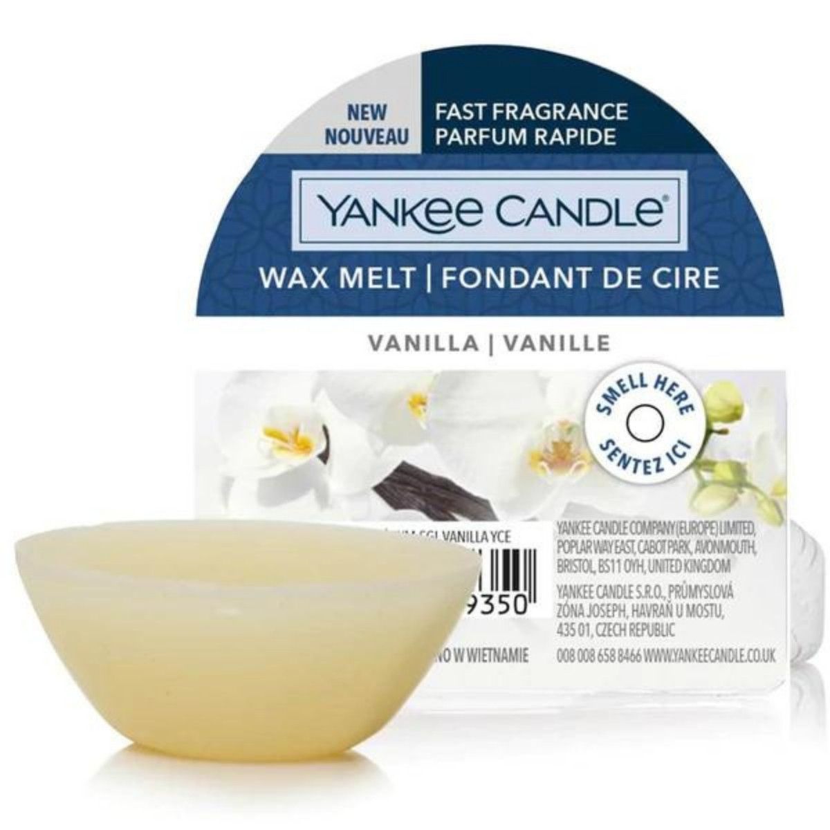 Yankee Candle Wax Melt Vanilla