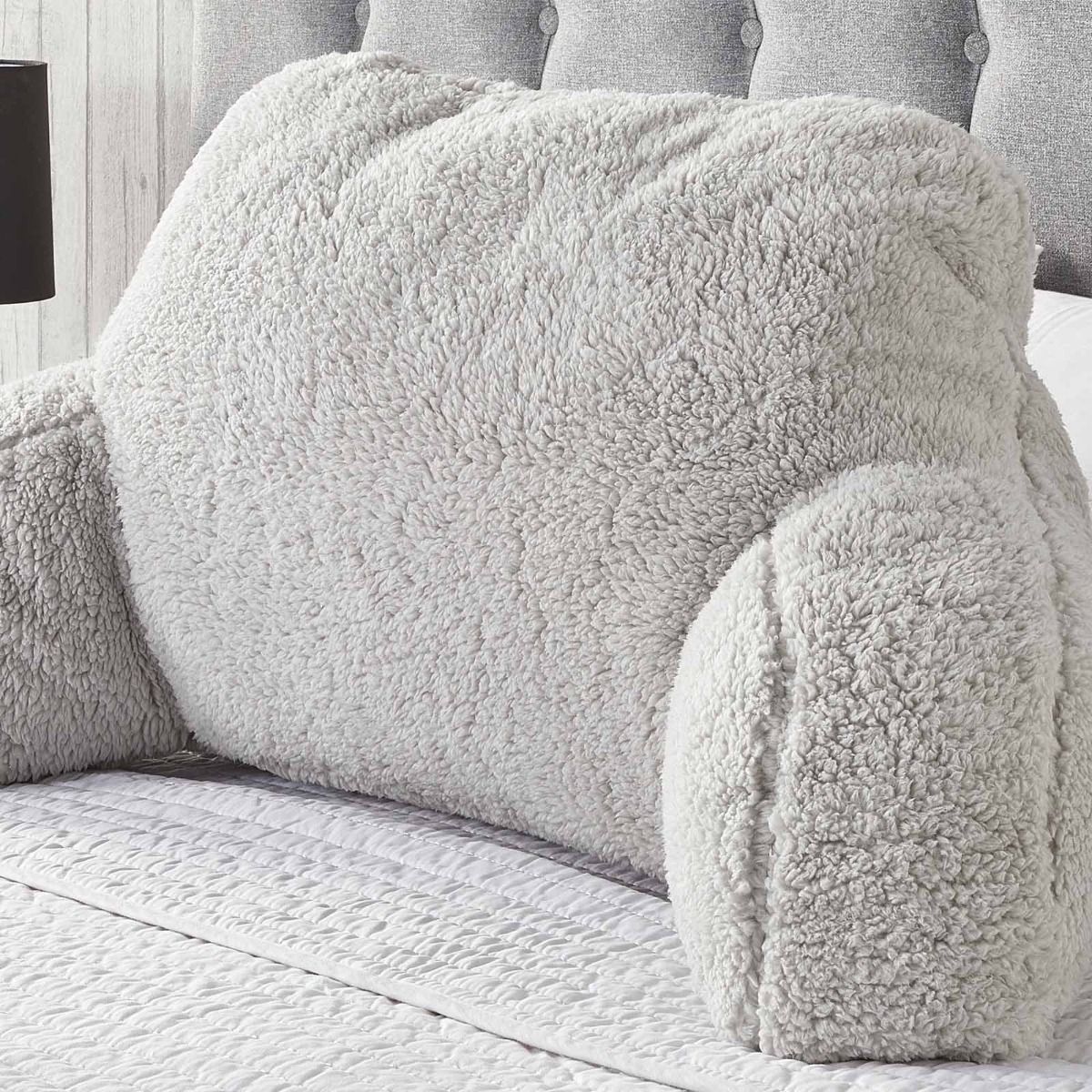 Huggleland Teddy Cuddle Cushion Pillow Grey