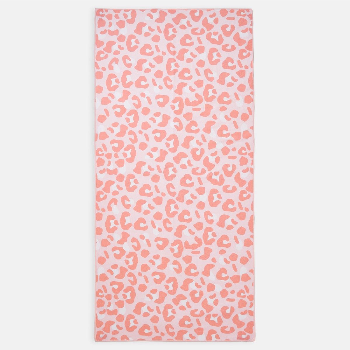 Dreamscene Leopard Printed Beach Towel - Blush