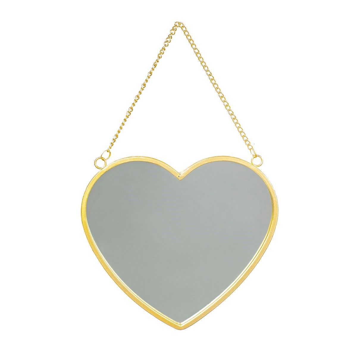 Sass & Belle Heart Mirror - Gold