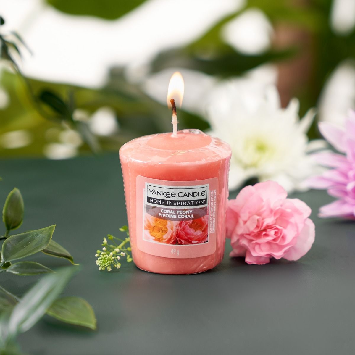 Yankee Candle Coral Peony Votive