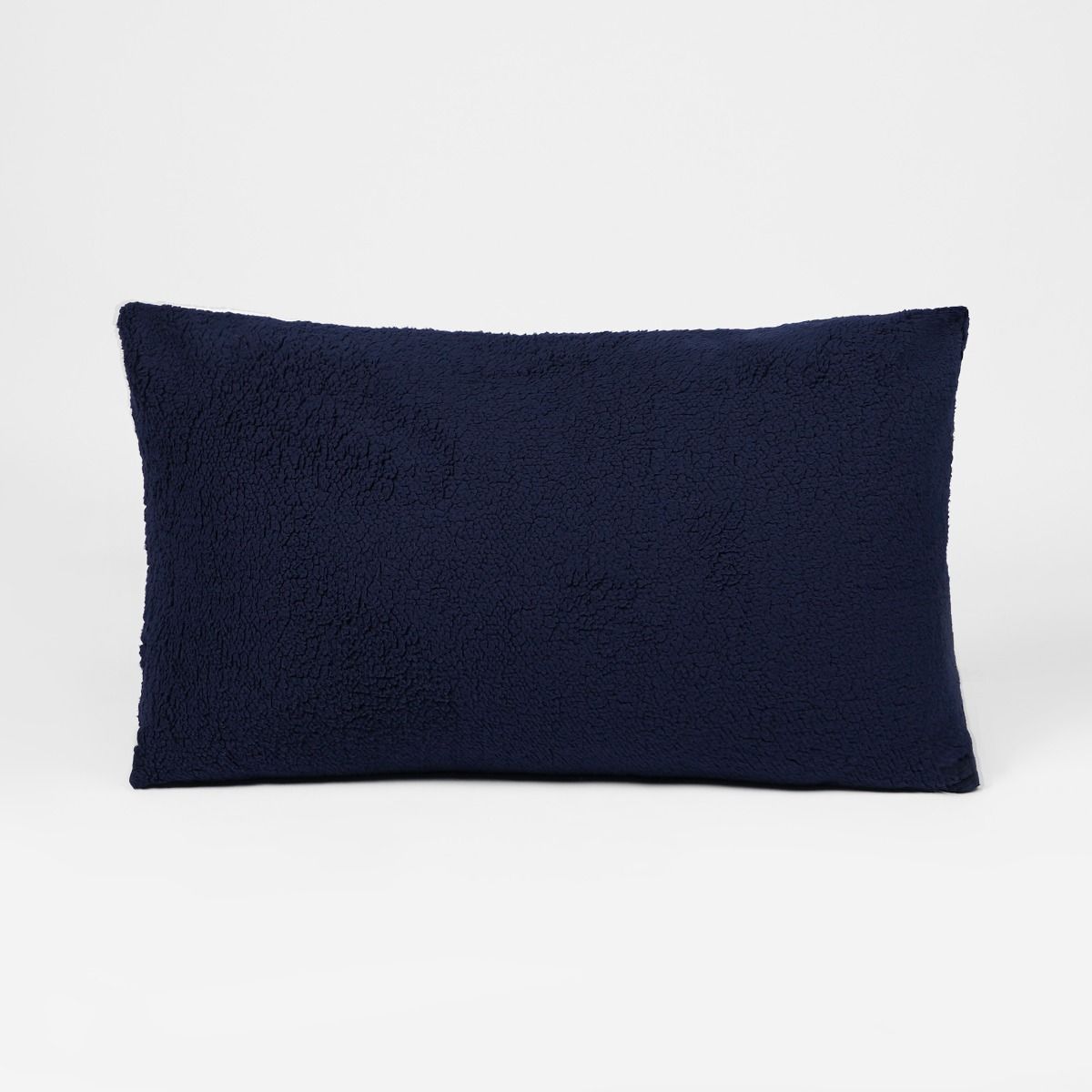 OHS Teddy Fleece Pillow - Navy