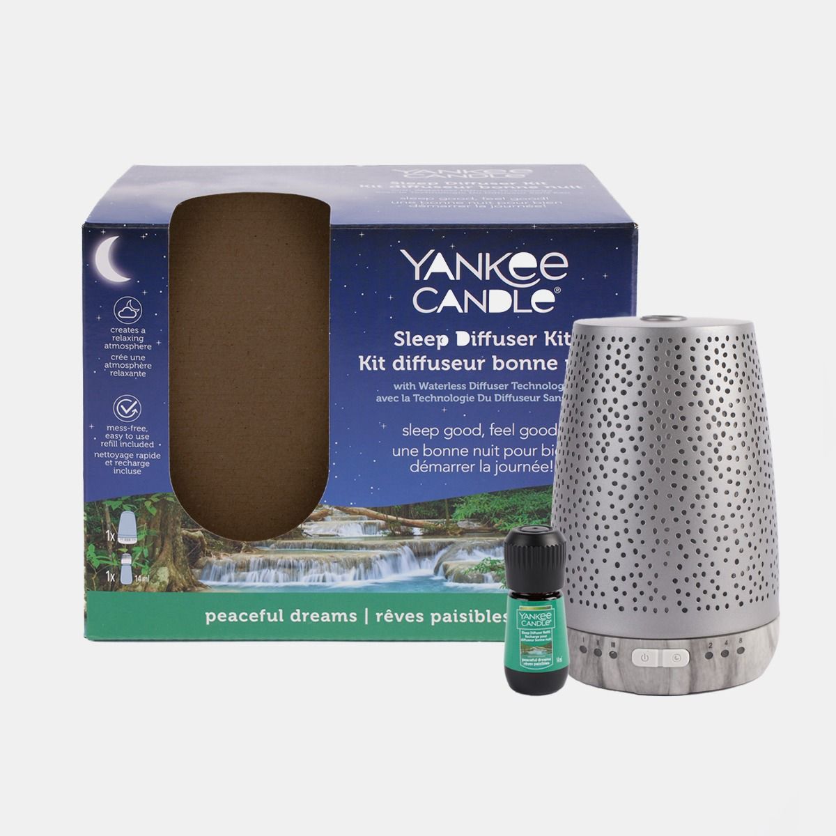 Yankee Candle Sleep Diffuser Starter Kit Peaceful Dreams