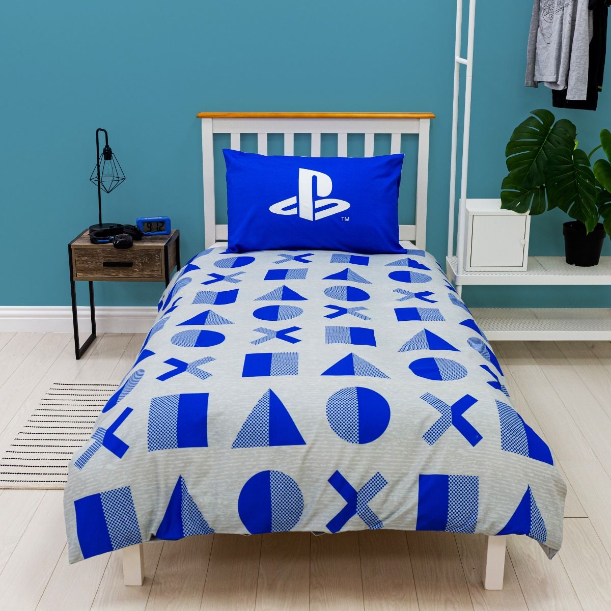 Playstation Layer Duvet Set - Blue