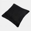 Brentfords Waffle Fleece Cushion Covers - Black