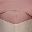 Brentfords Plain Dyed Fitted Sheet - Dusky Pink