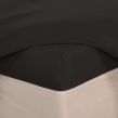 Brentfords Plain Dyed Fitted Sheet - Charcoal