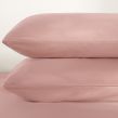 Brentfords Plain Duvet Cover Set - Dusky Pink