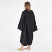 Brentfords Adult Poncho Oversized Changing Robe - Black