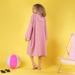 Brentfords Adult Poncho Oversized Changing Robe - Dusky Pink
