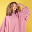 Brentfords Adult Poncho Oversized Changing Robe - Dusky Pink