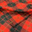 Fleece Blanket 120x150cm - Check Red