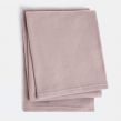 Dreamscene Plain Fleece Throw, Blush Pink - 150 x 200cm