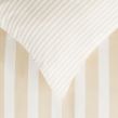 Dreamscene Striped Duvet Cover Set - Natural