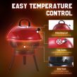 Outsunny Small Portable BBQ - Red