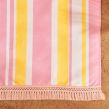 Dreamscene Striped Beach Towel Bag - Blush