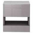 Galicia Pair Of Wall Hanging Bedside Tables - Grey