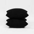 Highams Boucle Cushion Covers - Black