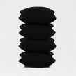 Highams Boucle Cushion Covers - Black