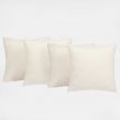 Highams Boucle Cushion Covers - Cream 