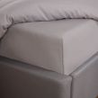 Highams Easy Care Polycotton Fitted Sheet - Silver Grey