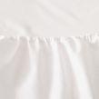 Highams Easy Care Polycotton Deep Fitted Sheet - White