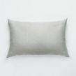 Highams 2 Pack Polycotton Housewife Pillowcases - Silver