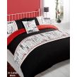 In Love Bed In A Bag Duvet Cover Set, Single  - Red