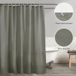 OHS Bathroom Shower Curtain - Grey