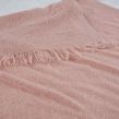 Highams Mohair Throw, Blush Pink - 150 x 200cm
