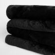 Dreamscene Black Luxury Faux Fur Mink Throw 125x150cm