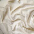 Faux Fur Mink Throw - Cream