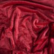 Luxury Faux Fur Mink Fleece Double Throw - Red