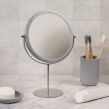 OHS Bathroom Swing Mirror - Silver