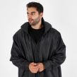 OHS Water Resistant Full Zip Changing Robe, Black - S/M