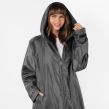 OHS Water Resistant Full Zip Changing Robe - Charcoal