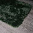 Sienna Fluffy Rug, Forest Green - 120 x 170cm