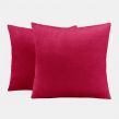 Sienna Matte Velvet Cushion Covers - Fuschia