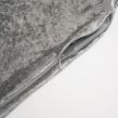 Sienna Crushed Velvet Cushion Covers - Silver