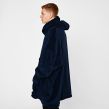 Sienna Supersoft Hoodie Blanket, One Size - Navy Blue