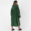 Sienna Extra-Long Sherpa Hoodie Blanket - Forest Green 