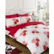 6PC Duvet Complete Bedding Set Extra Pillowcases & Fitted Sheet - Sophia
