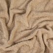 Brentfords Teddy Fleece Blanket Throw, Natural Latte Beige - 60 x 80 inches